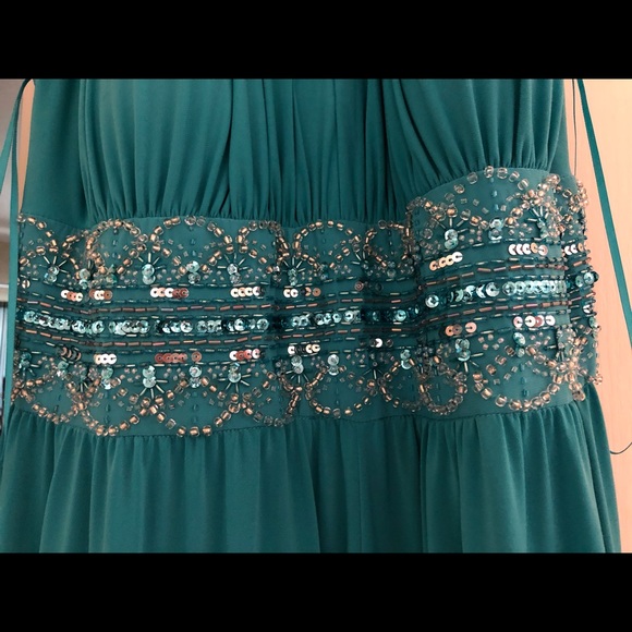 Evening/Prom Blue Gown - Picture 3 of 5